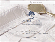 Tablet Screenshot of antonietti.org